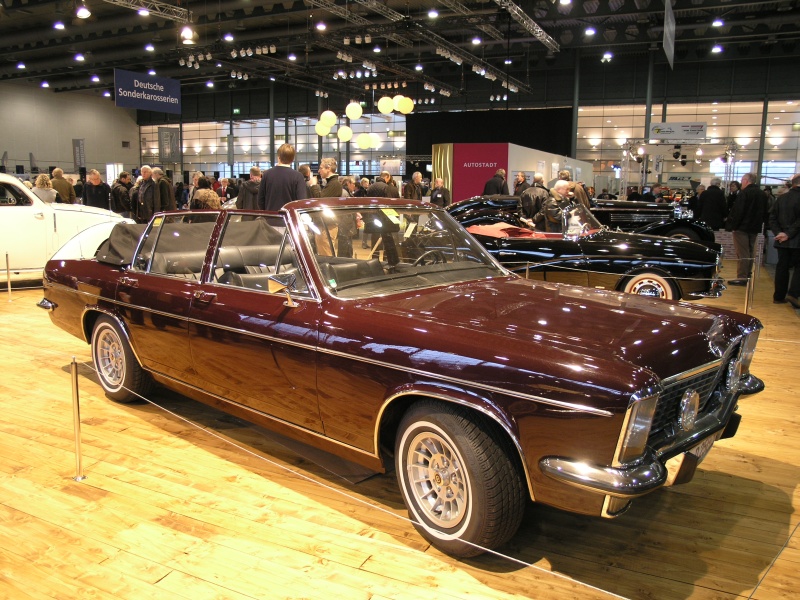 CLASSIC MOTORSHOW Bremen 2011 Opel Diplomat E Cabriolet Karosserie 